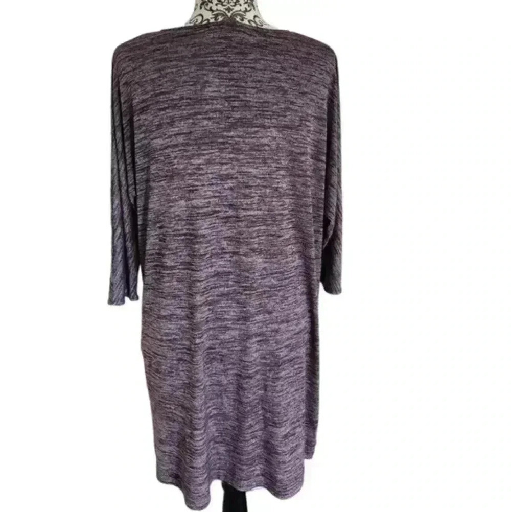 Wilfred Free Cober Tee Dress Women Small Purple Marl Oversized - Picture 3 of 11